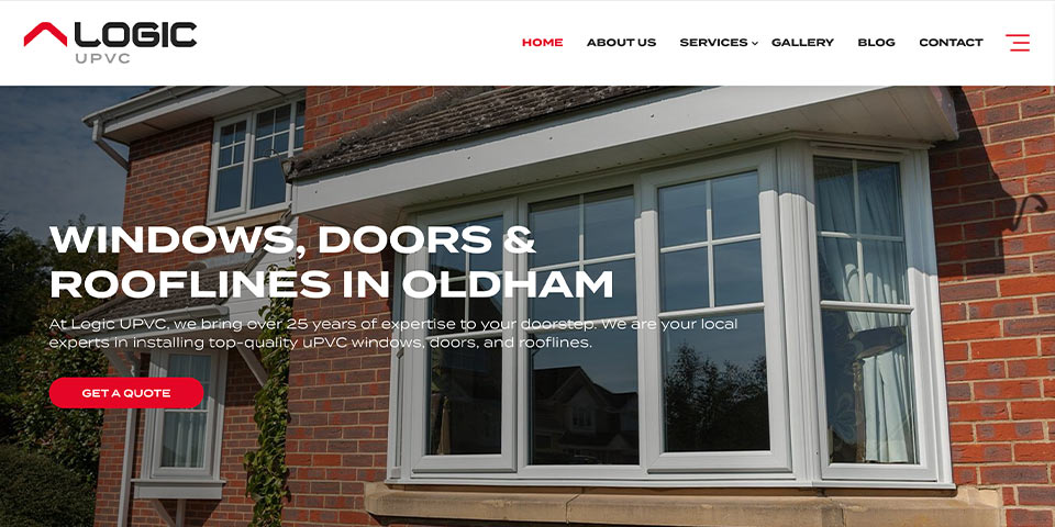 Website for Logic UPVC